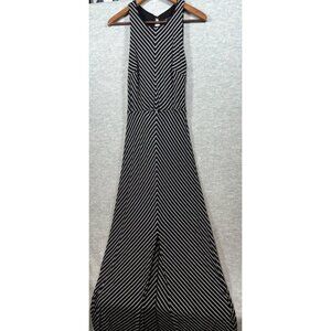 White‎ House Black Market Striped Maxi Dress S Casual Summer